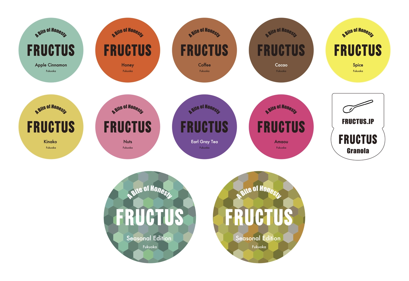 FRUCTUS パッケージシール再構築